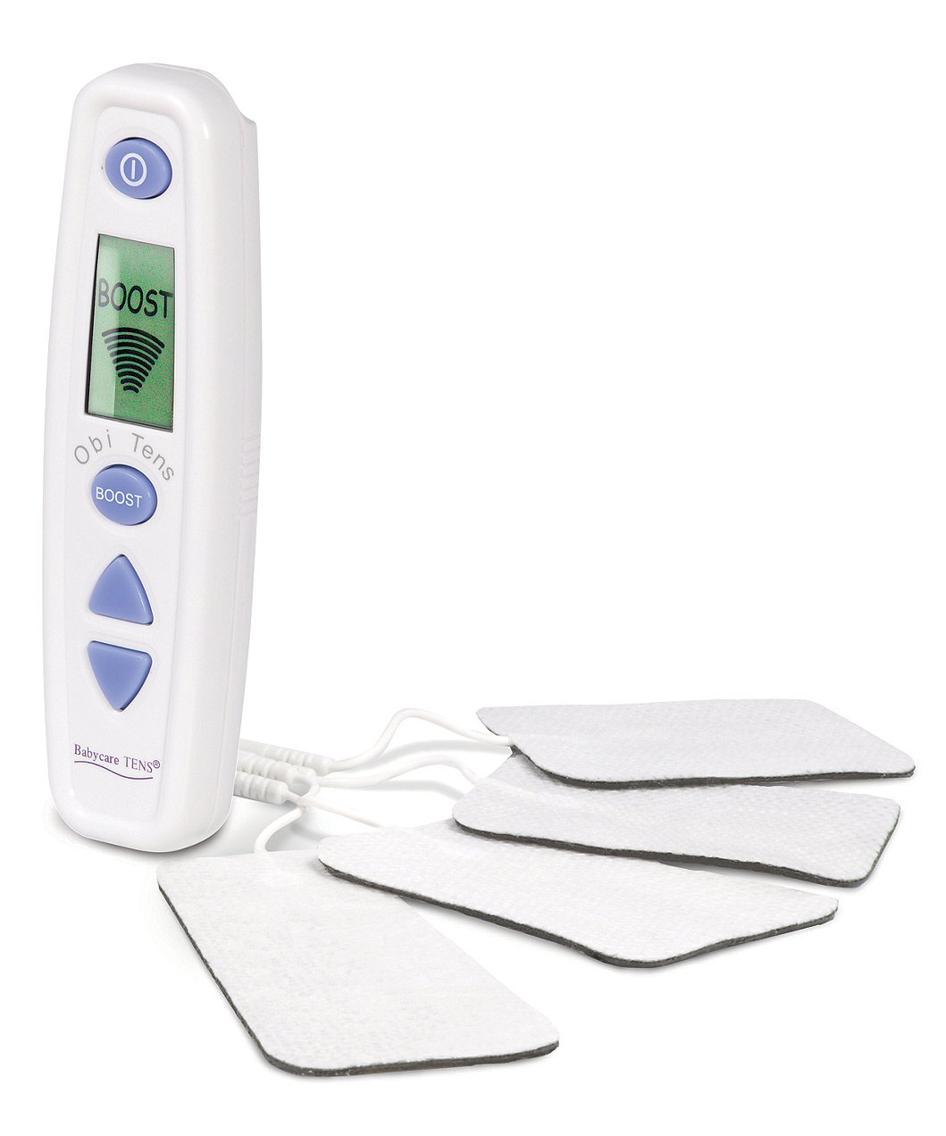 TENS unit rental with electrode pads attached